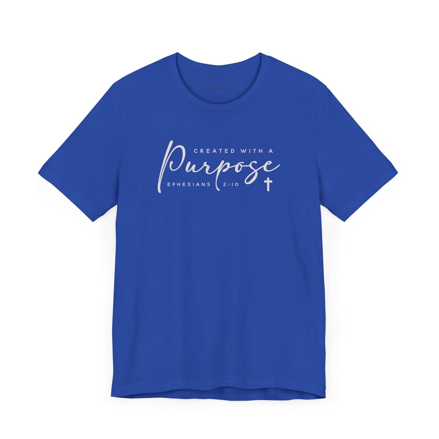 Created With a Purpose Unisex Jersey Short Sleeve Tee