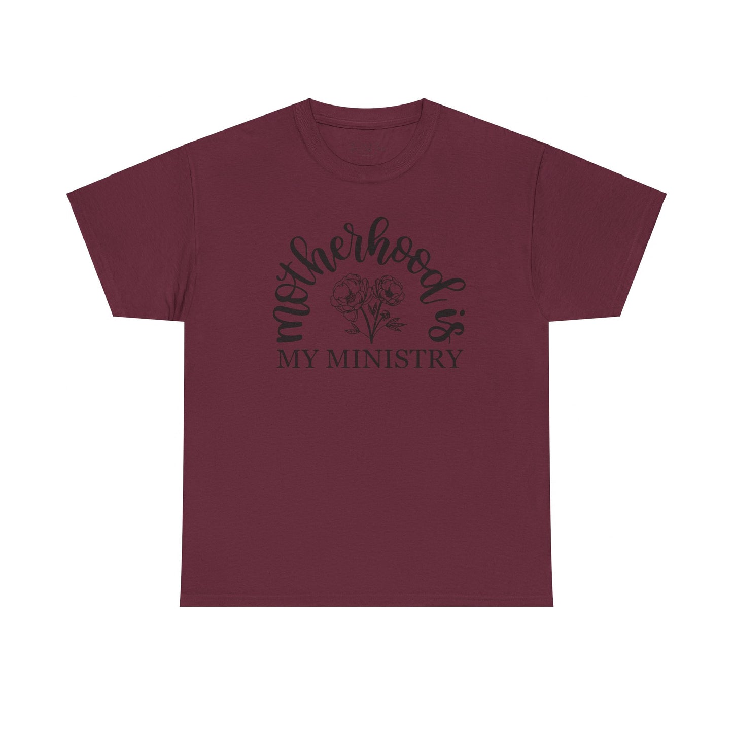 Motherhood is My Ministry Unisex Heavy Cotton Tee