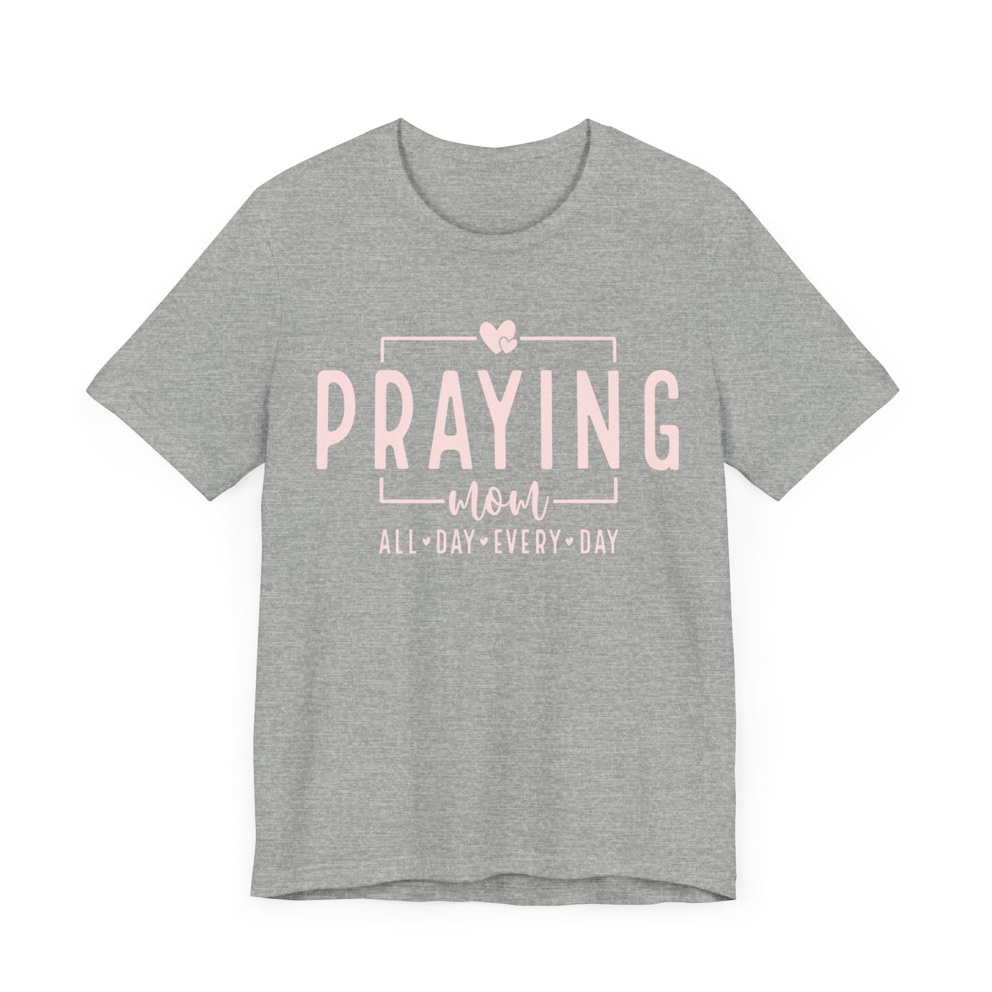 Praying Mom Unisex Jersey Short Sleeve Tee