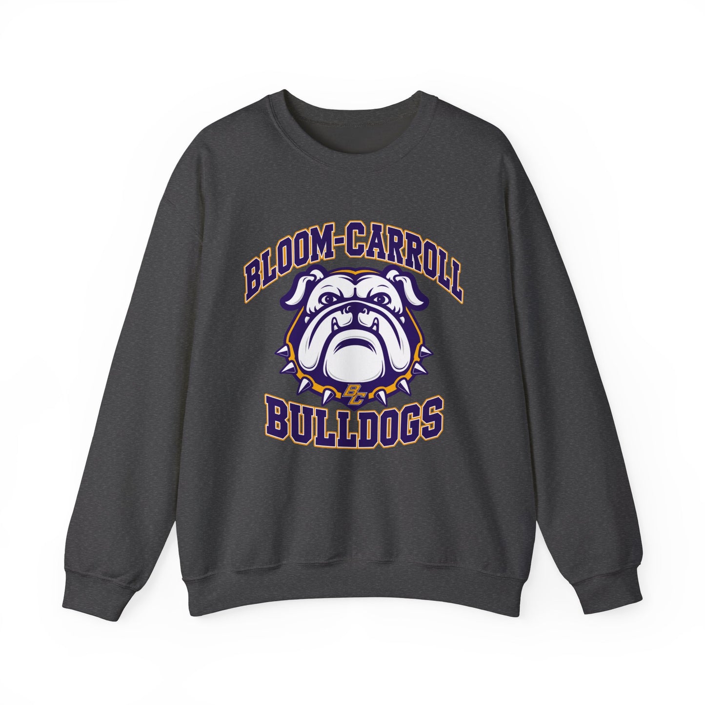 Bulldogs Crewneck Sweatshirt – Bloom-Carroll School Spirit Pullover
