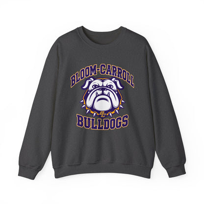 Bulldogs Crewneck Sweatshirt – Bloom-Carroll School Spirit Pullover