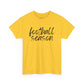 Football Season- Black Text Tee
