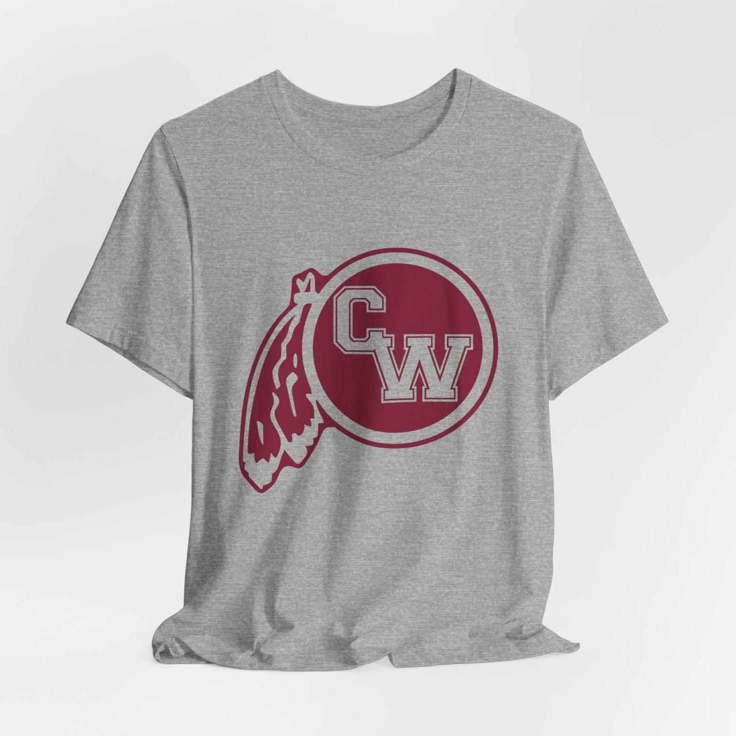 CW Athletic Logo T‑Shirt — Vintage Collegiate Spirit Tee